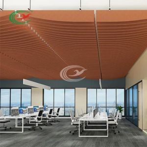 Buy cheap Nontoxic Odorless Soundproof Ceiling Board , Moistureproof Fabric Ceiling Panels from wholesalers