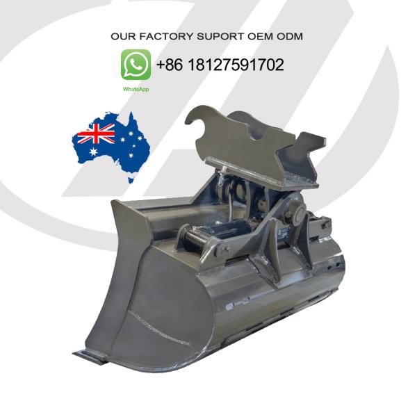 Quality Australian Excavator Hydraulic Bucket Tilting Bucket With Cylinders for sale