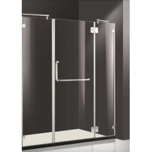 Buy cheap Toughen Glass Aluminium Shower Cubicles High Gloss Aluminium Frames from wholesalers