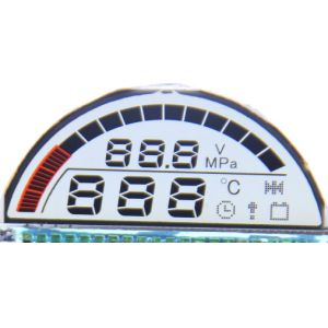 Buy cheap Customized Automobile Instrument BTN LCD Screen 7 Segment LCD Display from wholesalers