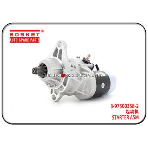 FSR FRR 6HK1 6HE1 Isuzu Engine Parts 8-97500358-2 8975003582 Starter Assembly