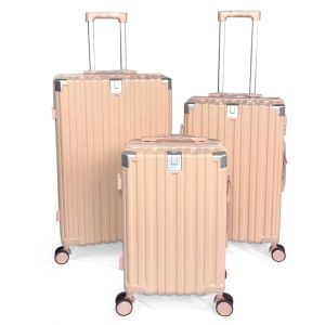 Buy cheap 1682-3 piece hard shell suitcase set with Spinner Wheels Hardside Suitcases 20/24/28 Inch TSA Lock USB Charging Cup Holder Makeup Bag for Men Women abs hard shell luggage from wholesalers