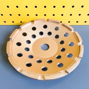 Buy cheap Factory 9inch Laser Welded 230mm Diamond Single Row Grinding Cup Wheel For Concrete , Stone,Hard Building Materials from wholesalers