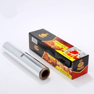 Buy cheap Disposable Heat Resistant Aluminum Foil Paper Roll for Cooking and Chocolate Wrapping from wholesalers