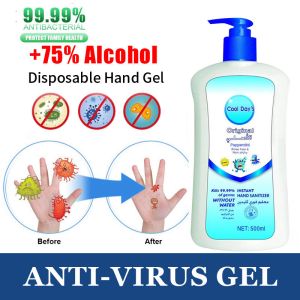 Custom Disposable Hand Sanitizer Sterilization Disinfection Alcohol Gel 500ml