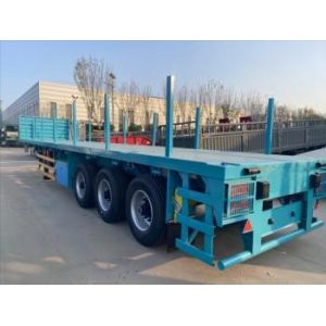 Buy cheap CIMC 3AXLES FLATBED SEMI TRAILER HEAVY DUTY TRANSPORTATION from wholesalers