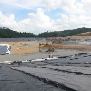 Buy cheap 2mm PE Geomembrane Liner in Black or Customized Color for Project Solution Capability from wholesalers