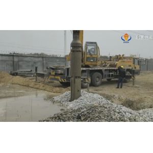 426mm 75kW Vibroflotation Method Construction Device For Stone Column Making