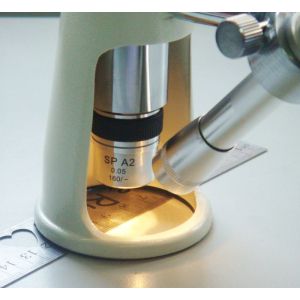 100X Digital Portable Measuring Microscope With 0.1mm Eyepiece Reticle