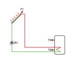 SR208C WIFI Controller SR609C Control Split Pressure Solar Water Heater
