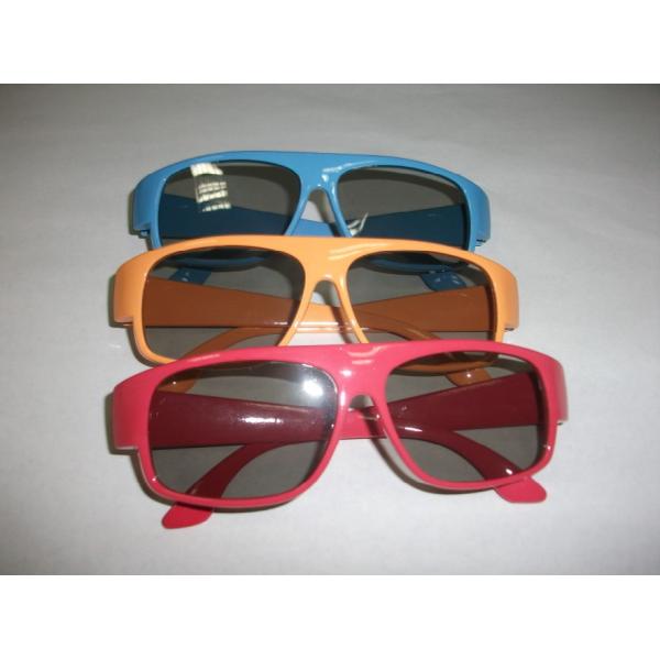 Buy cheap Red Blue Plastic Circular Polarized 3D Glasses ROHS, EN71 from wholesalers