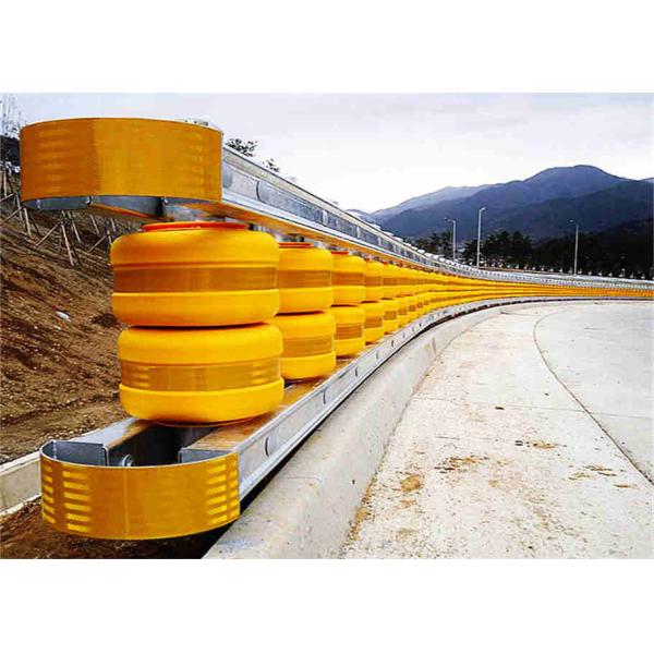 Quality EVA Highway Safety Roller Barrier Galvanized Customized Length for sale
