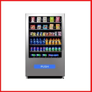 Factory Supply Oem Odm Ce Black Drink Combo Vending Machine