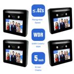 Websocket Face Attendance Machine POE Powered Attendance Door Control