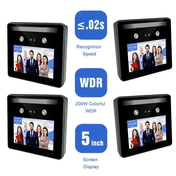 Buy cheap Websocket Face Attendance Machine POE Powered Attendance Door Control from wholesalers