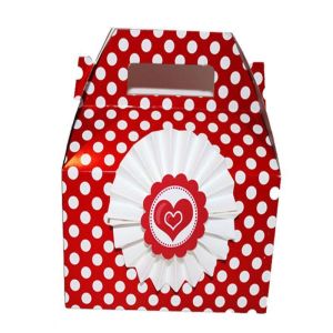 Buy cheap single chocolate cupcake window box with hanger single muffin packagingbox from wholesalers