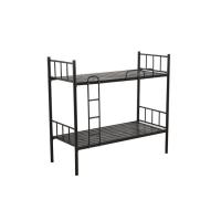 Buy cheap Black Strong Metal Bunk Beds , Metal Double Decker Bed Disassembly Design product