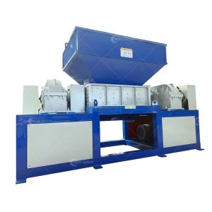 Buy cheap 3300KG Weight Double Shaft Plastic Shredder Durable Farming Shredding Machine from wholesalers