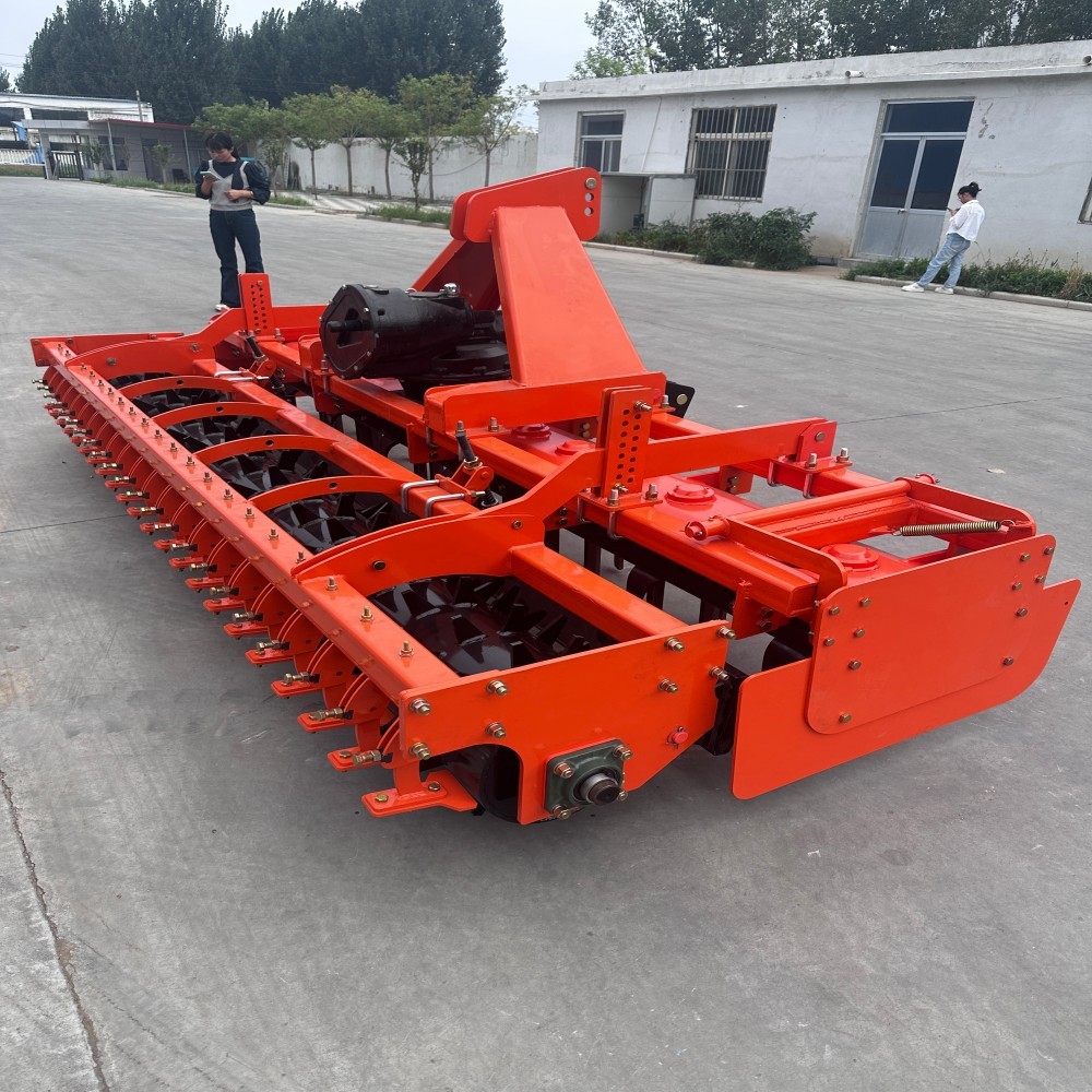Power Harrow Soil Preparation Equipment with Multi-purpose Operation High