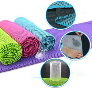 Buy cheap Plain Microfiber Cooling Towel Reusable Hand Wash Cooling Towel For Instant Refreshment from wholesalers