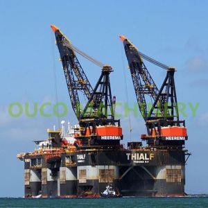 Buy cheap High Efficiency 60t Platform Lattice Boom Pedestal Cranes from wholesalers