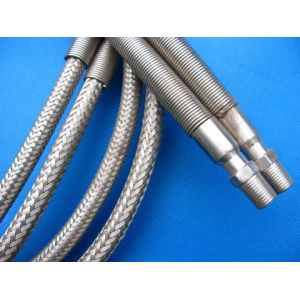 Buy cheap Silver PTFE  Tube , PTFE  Pipe Wrapped Stainless Steel Wire from wholesalers