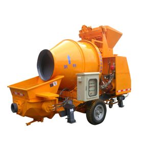 Buy cheap Remote Control Concrete Mixer Pump , Portable Mobile Construction Machines from wholesalers