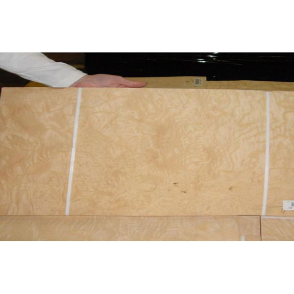 Quality Sliced Cut Burl Engineered Wood Veneer With 0.45mm Thickness for sale