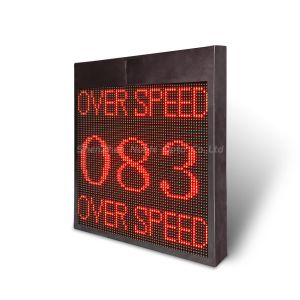 Radar Aware Speed Signs Wireless Connection Customizable Screen Content Speed