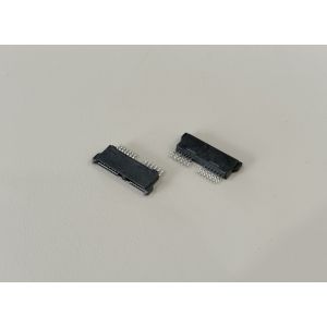 Buy cheap Right Angle SATA Female PCB Connector 7 Pin 1.27mm Pitch, Board Mount Power Signal Terminals for Server Storage, Automotive Electronic Systems Cable Harness Customization from wholesalers