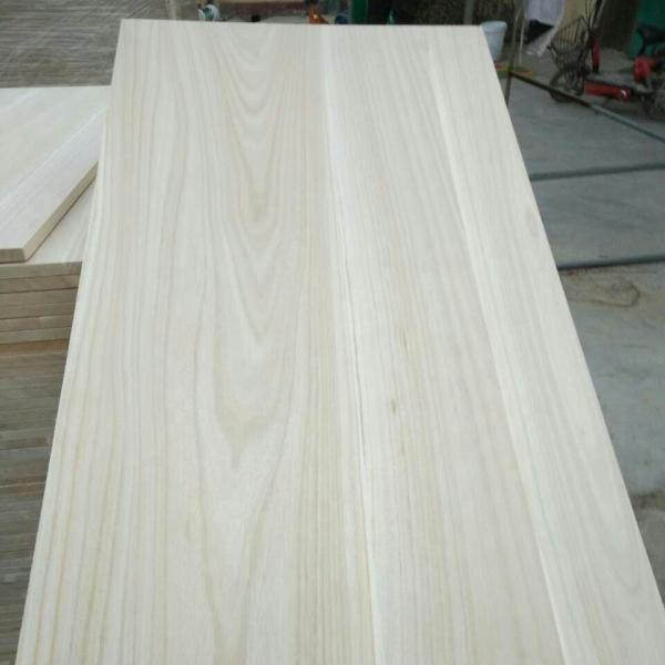 Quality Modern Design 2440X1220 Paulownia Solid Wood Lumber Board with 280-310kg/m3 for sale