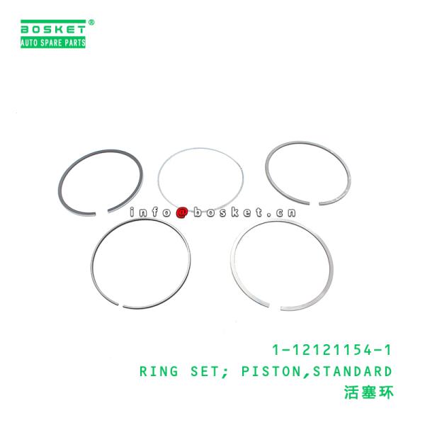 1-12121154-1 RING SET; PISTON,STANDARD suitable for ISUZU CXZ51K 6WF1 6WG1