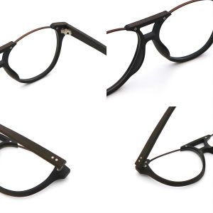 Buy cheap Classical Spectacles Eyeglasses Acetate Glasses Frame MR 5356 from wholesalers