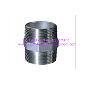 Buy cheap Stainless Steel Or Brass Chromplated Or Brass Material Double External Thread Connector For Fountain Stand DN15 - DN200 from wholesalers