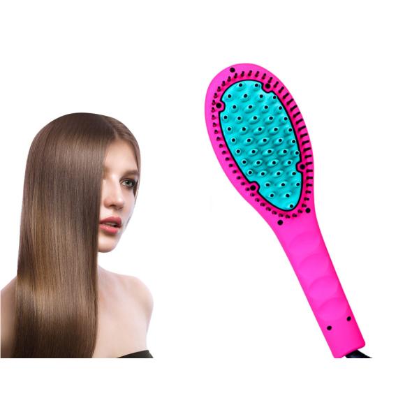 Quality Anti Scald Electric Hair Straightener Brush Comb With MCH Heater for sale