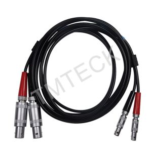 Buy cheap Dual LEMO 00 To LEMO 1 NDT Ultrasonic Transducer Cables from wholesalers