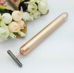 Vibrating Facial 24k Gold T Shaped Slimming Bar For Eliminate Eye Pouch