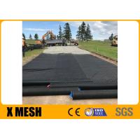 China 4x50m Plastic Mesh Netting Airport Runways PP Geogrid for sale