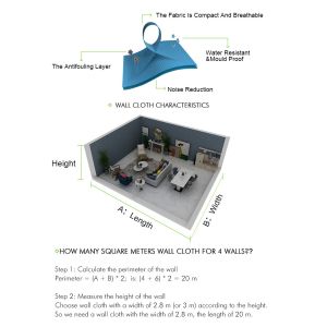 Buy cheap No Odor Fabric Backed Vinyl Wallcovering Formaldehyde Reduction from wholesalers