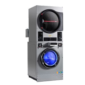 Buy cheap Washing Machine with Dryer Industrial Automatic Washing Machine 16kg Stack Washer and Dryer Machine for Hotel from wholesalers