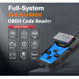 Buy cheap Konnwei new model Full System Scanner Tool Support Engine ABS Airbag EBP Oil Reset from wholesalers