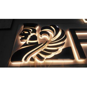 Buy cheap Stainless Steel Backlit Channel Letter Signs 9000K 18mm CE Certificated from wholesalers