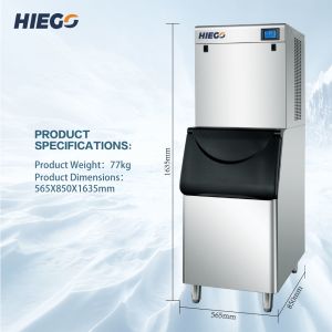 Commercial Crescent Cube Ice Maker 150kg Party Ice Block Machine