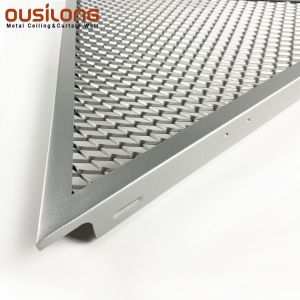 Buy cheap Plain Plate 1.2mm T Bar Suspended Acoustical Ceiling from wholesalers