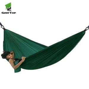 Buy cheap OEM Logo L260cm Portable Camping Hammock for Garden from wholesalers