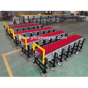 Buy cheap Flexible Plastic Expandable Gravity Skate Wheel  Roller Conveyor from wholesalers