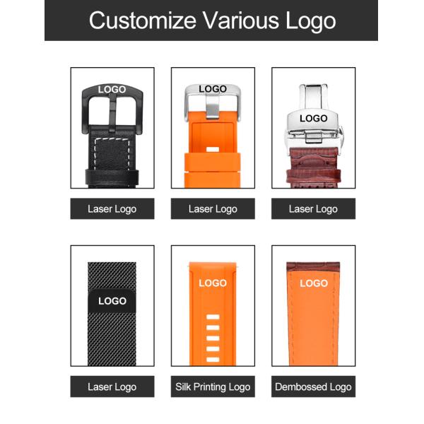 Custom Printed 38/40mm 42/44mm Apple Watch Silicone Band