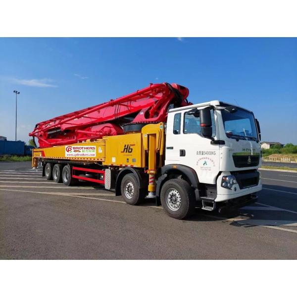 Condition 75m Concrete Pump Truck with High Productivity and Cylinder Type