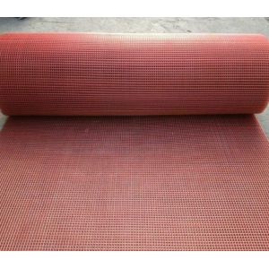 Tensioned Hook Polyurethane Screen red wire screen mesh with hooks no blind
