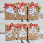 Buy cheap 250g Kraft Paper Christmas Food Packaging Paper Bag For Cake Candy from wholesalers